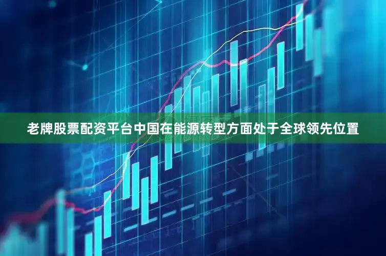 老牌股票配资平台中国在能源转型方面处于全球领先位置